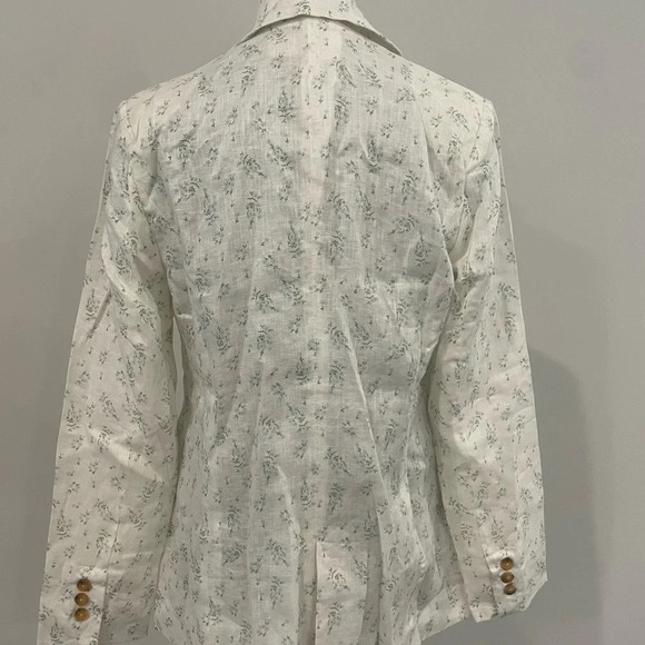 NWT Blank NYC Floral Linen Blazer, size Small - Picture 8 of 8